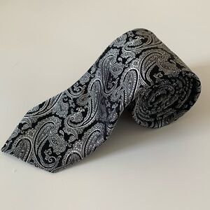 7 Downie St. 100% Silk Paisley Neck Tie